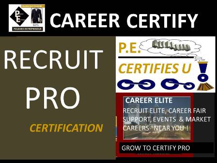 P.E.PRO RECRUITER CERTIFY